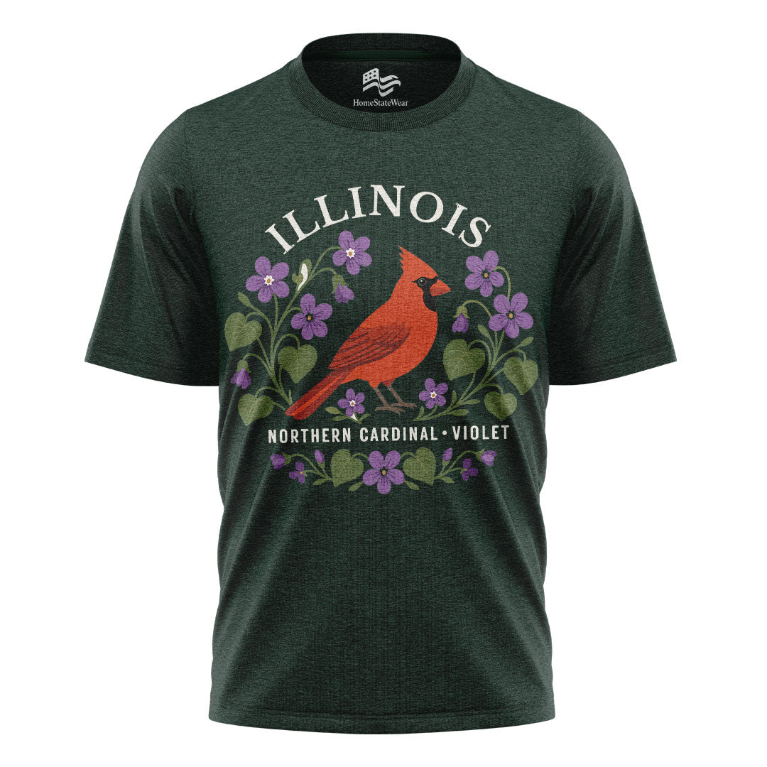 Illinois Elk T-Shirt | Prairie State Wildlife Tee