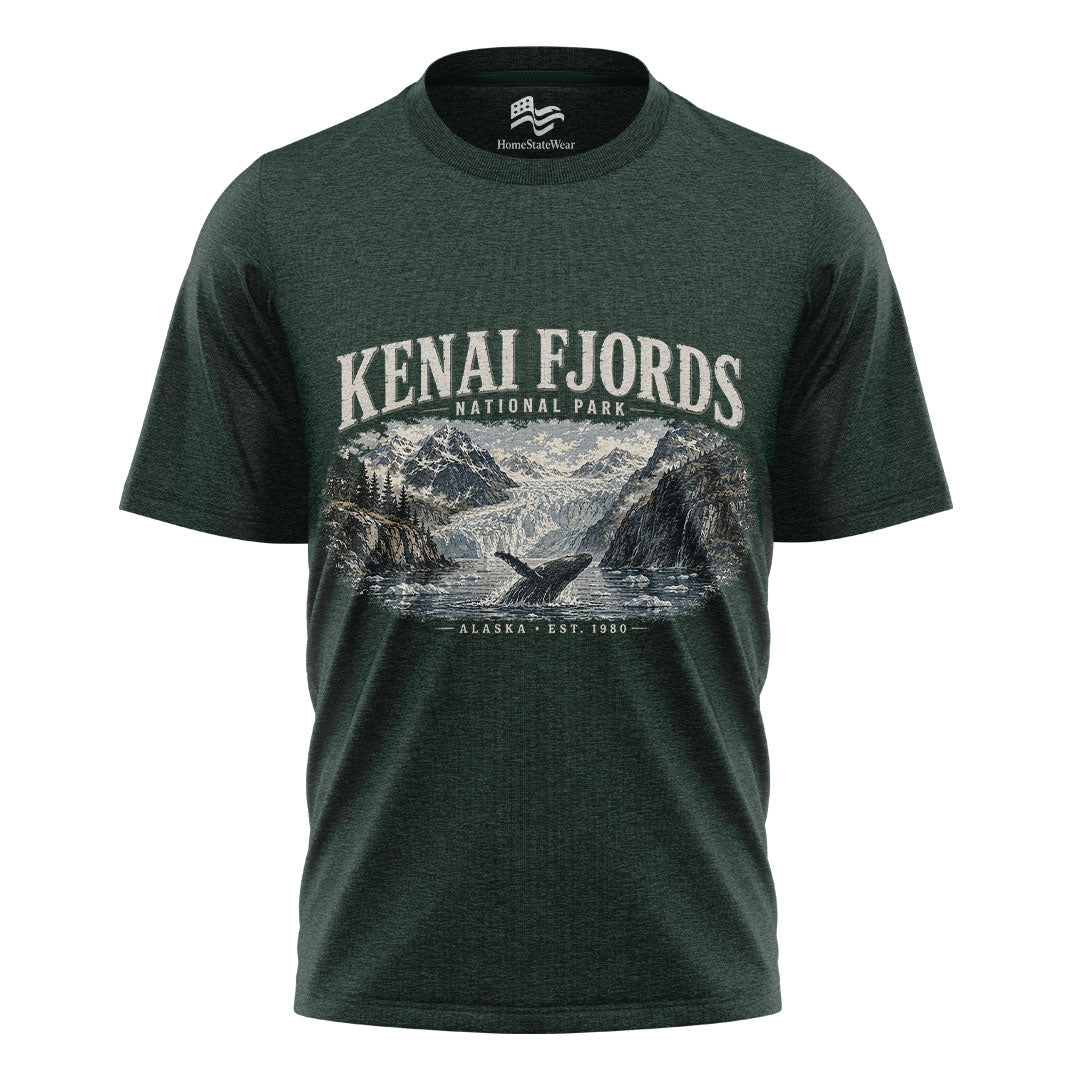 Alaska Glacier Wilderness Tee