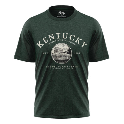 Kentucky Quarter T-Shirt | Bluegrass State Souvenir Tee