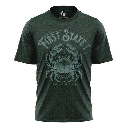 Welcome to Delaware Crab Tee | The First State Souvenir Shirt