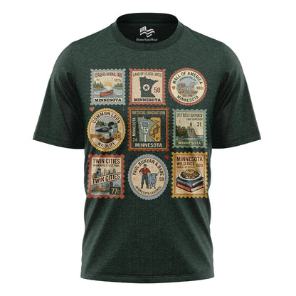 Minnesota State Stamp T-Shirt
