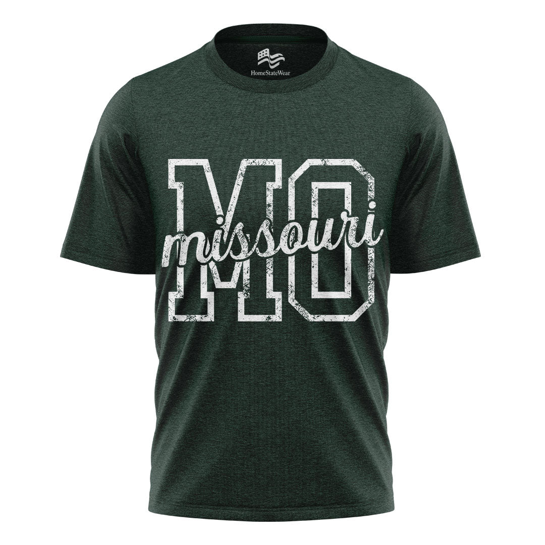 Retro Missouri T-Shirt, Comfort Colors Distressed Varsity