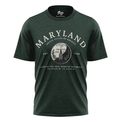 Maryland Quarter T-Shirt | Old Line State Gift Tee