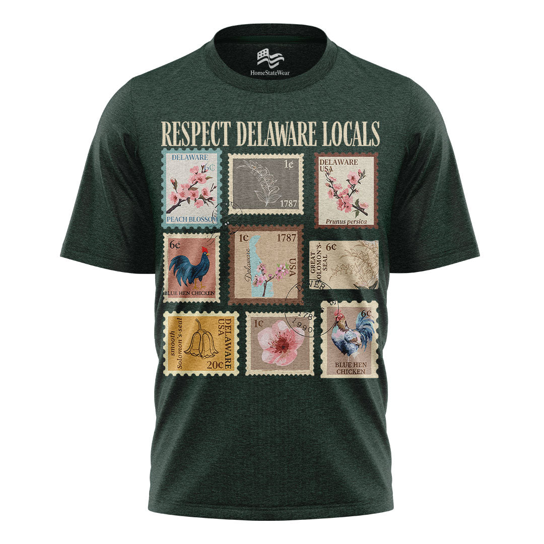 Wildlife Bird & State Flower Tee | Nature Lover Gift Shirt