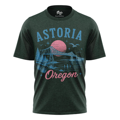 Astoria Oregon Coast Comfort Colors® T-Shirt, Retro Beach Travel Tee