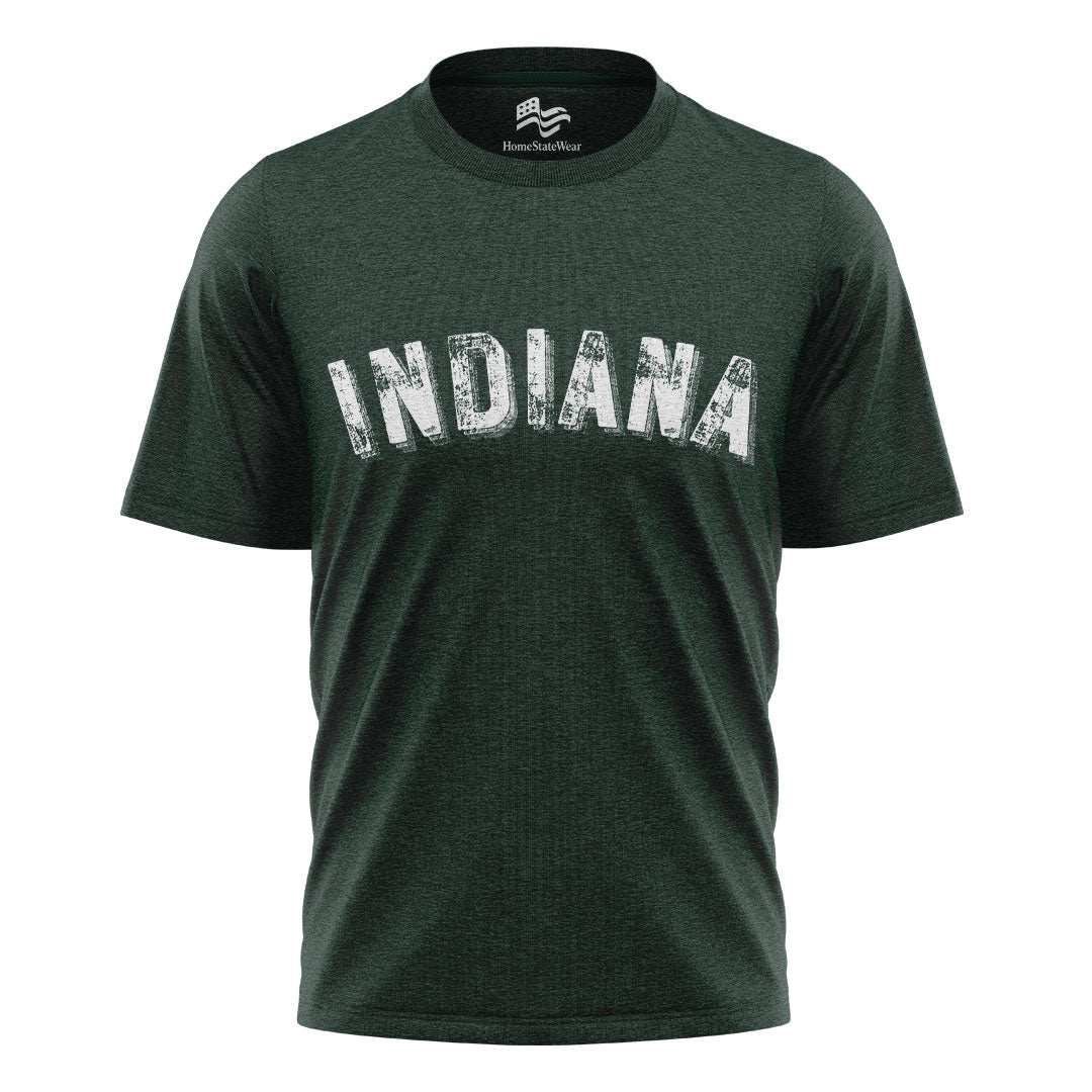 Indiana State Bella Canvas Tee | Rustic State Pride Shirt