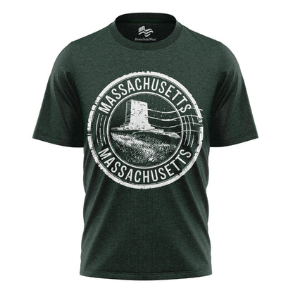 Massachusetts Gildan T-Shirt | Bay State Graphic Tee