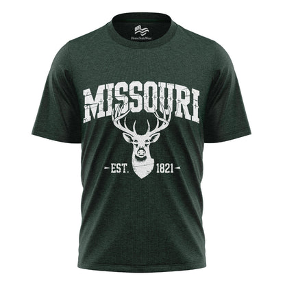 Missouri Deer Hunting T-Shirt, Vintage Wildlife Outdoor Tee