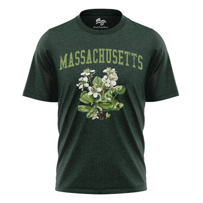 Massachusetts Mayflower Comfort Colors Tee | State Flower Gift Shirt