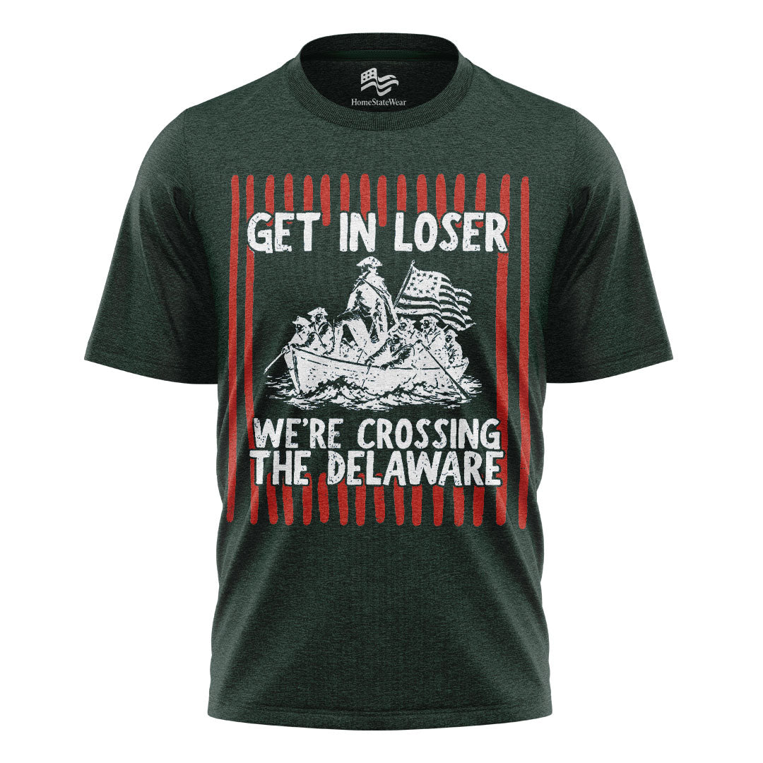Funny Crossing the Delaware Tee | Patriotic 4th of July Shirt