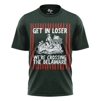 Funny Crossing the Delaware Tee | Patriotic 4th of July Shirt