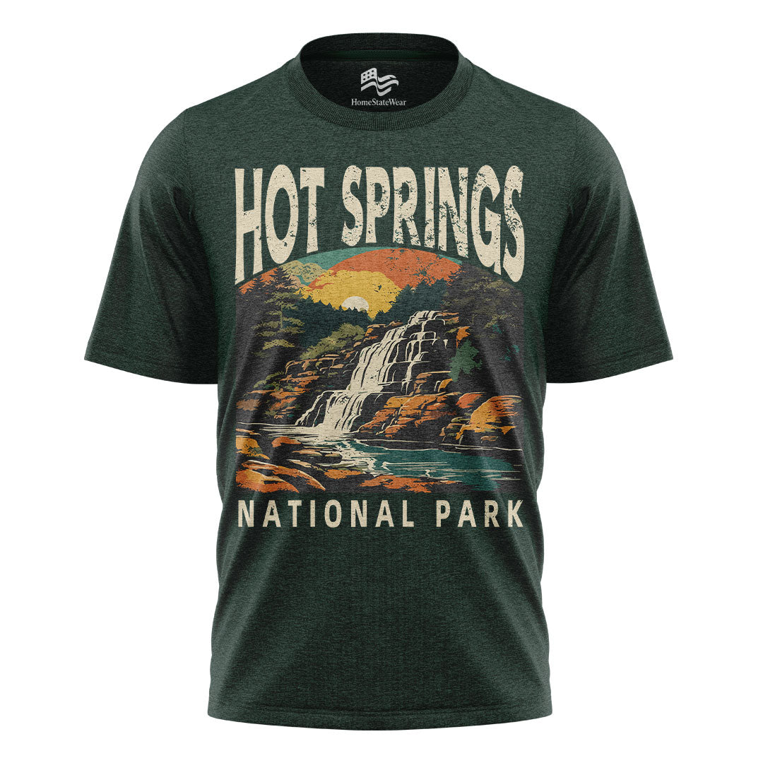 Hot Springs National Park Tee | Arkansas Hiking Souvenir Shirt