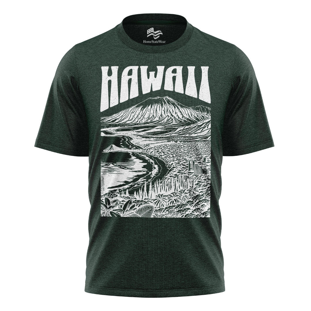 Retro Hawaii Aloha Tee | Vintage Tropical Beach Shirt