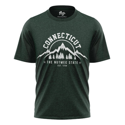 Connecticut Nutmeg State Tee | Vintage Mountain Forest Shirt