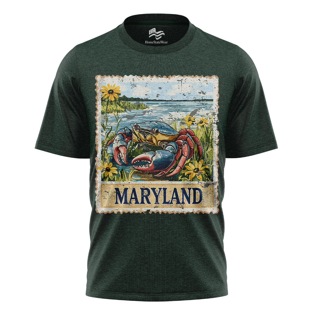 Maryland Blue Crab T-Shirt | Chesapeake Bay Summer Tee