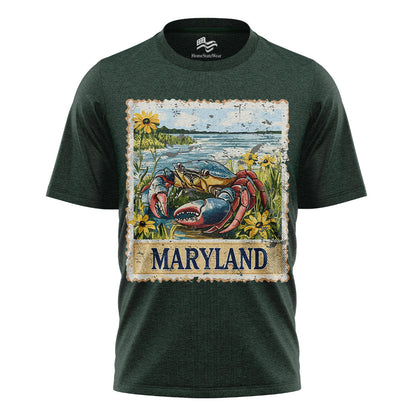 Maryland Blue Crab T-Shirt | Chesapeake Bay Summer Tee