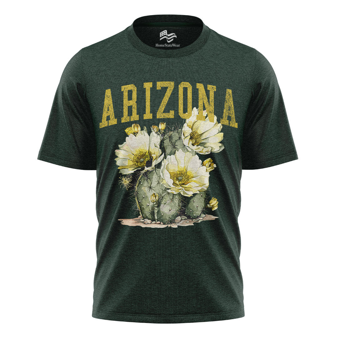 Arizona State Flower Comfort Colors Tee | Botanical Travel Gift Shirt