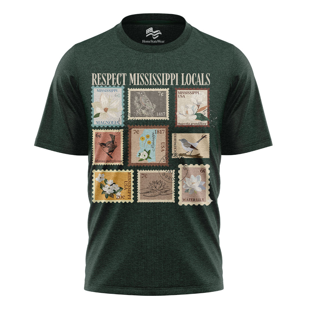 Wildlife Bird & State Flower T-Shirt, Nature Lover Graphic Tee