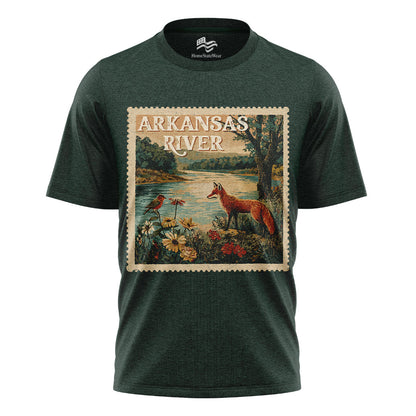Arkansas River Fox Stamp Tee