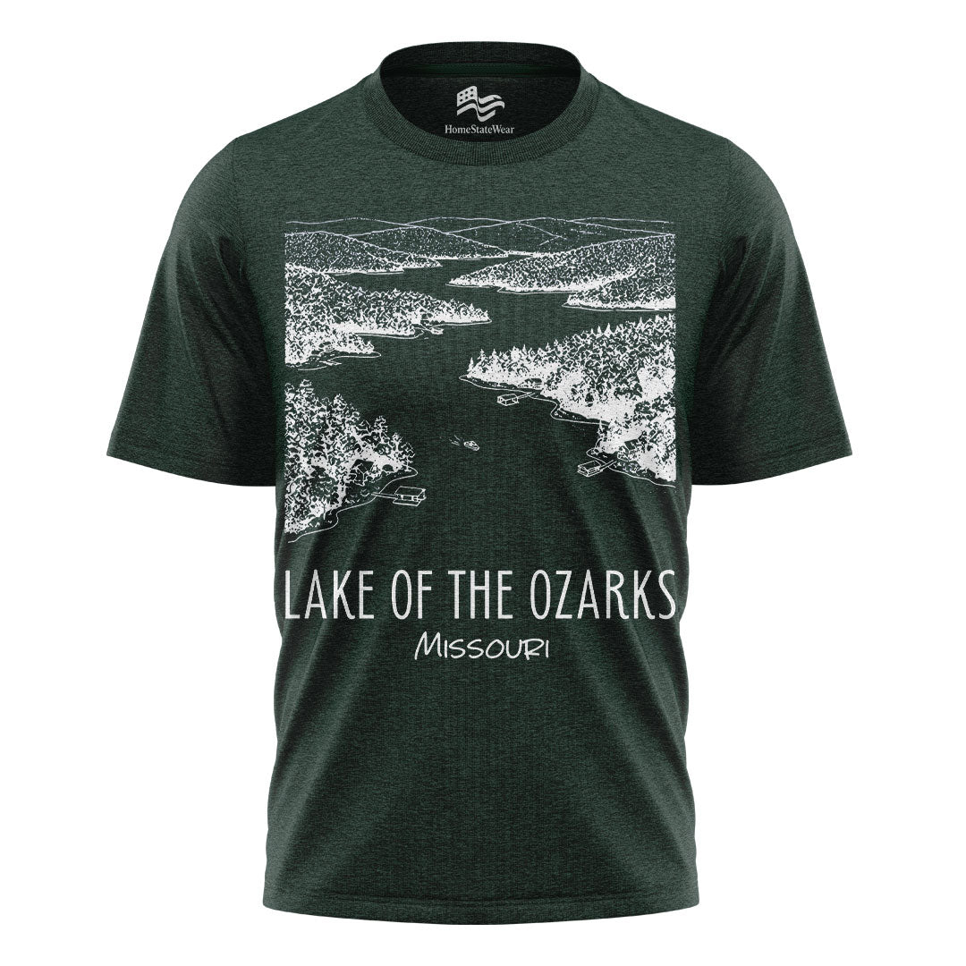Lake of the Ozarks T-Shirt, Missouri Lake Graphic Tee