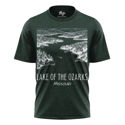 Lake of the Ozarks T-Shirt, Missouri Lake Graphic Tee