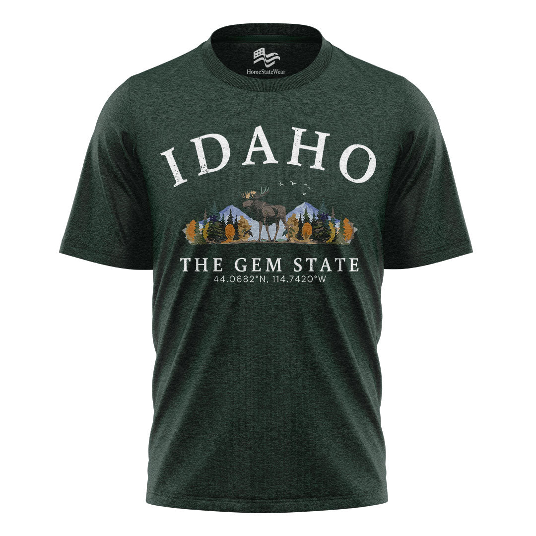 Idaho Nature Lover Gem State Pride Tee