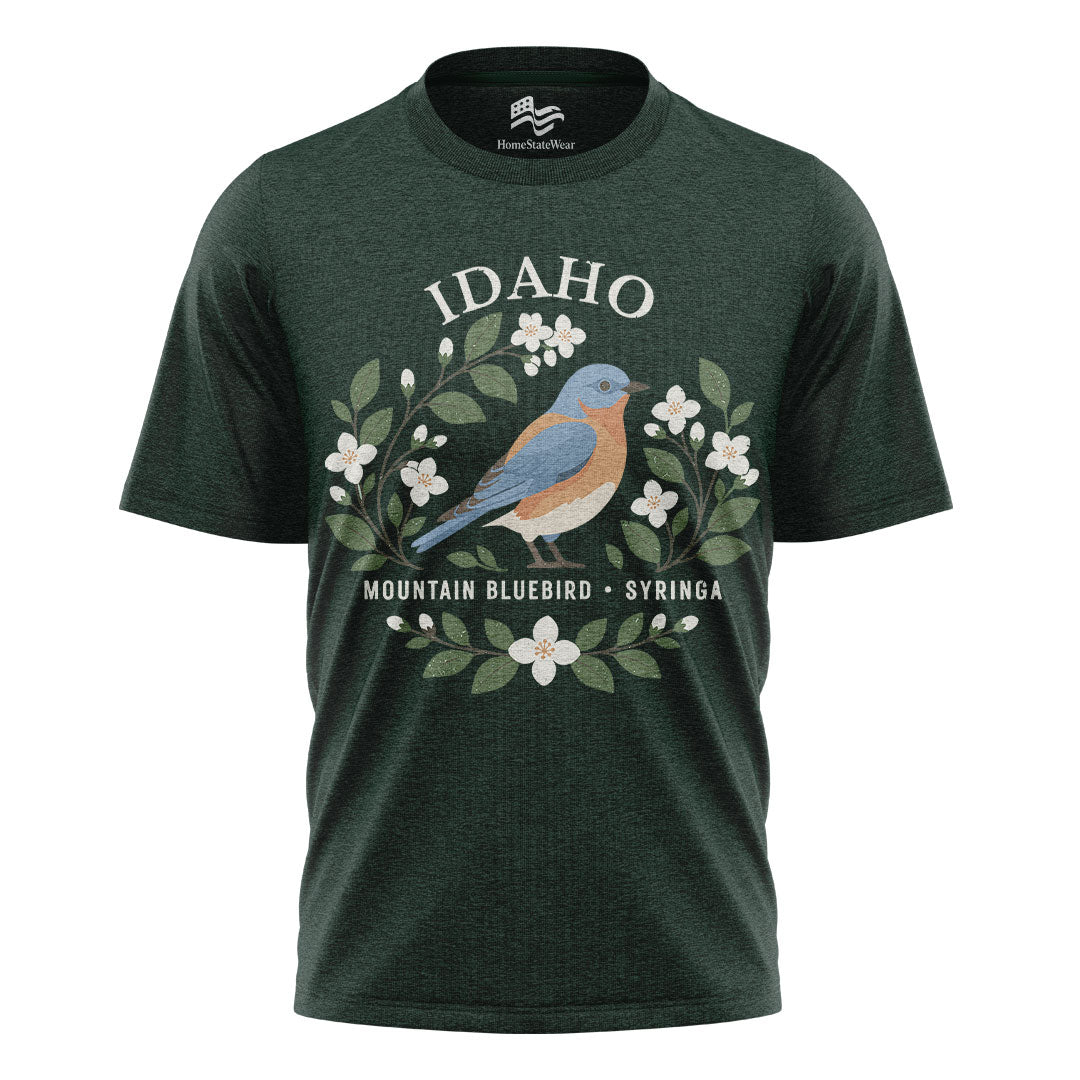 Idaho Bluebird & Syringa