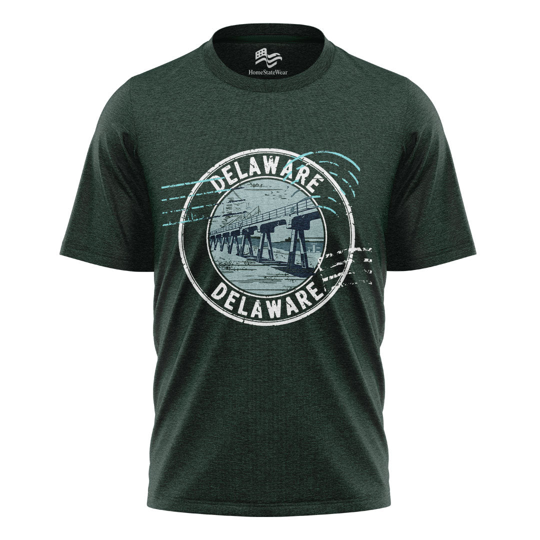 Delaware Bridge Graphic Tee | Scenic Landmark Souvenir Shirt