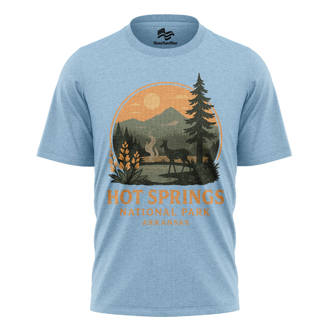 Vintage Arkansas Hiking Tee, Outdoor Nature Gift