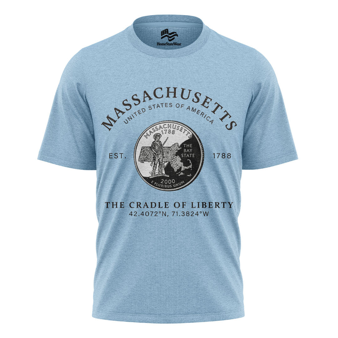 Massachusetts Bay State T-Shirt | New England Gift Tee