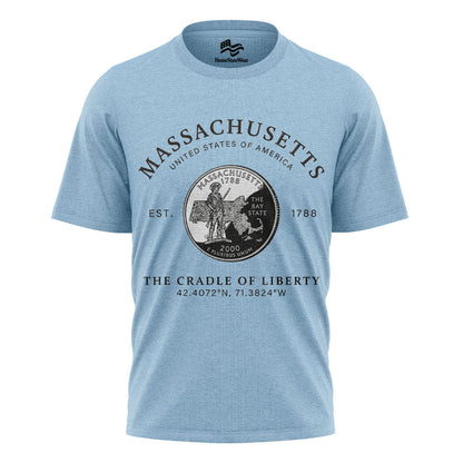 Massachusetts Bay State T-Shirt | New England Gift Tee