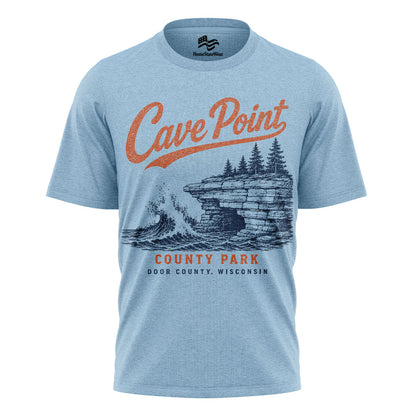 Cave Point County Park Tee | Door County Wisconsin Shirt