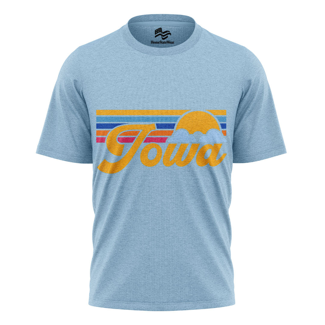 Iowa Roots Map T-Shirt | Hawkeye State Gift Tee