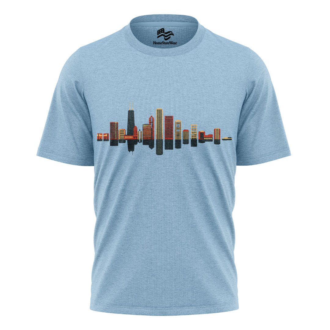 Illinois Cardinal & Violet Comfort Colors Tee | Nature Lover Shirt