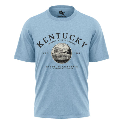 Kentucky Quarter T-Shirt | Bluegrass State Souvenir Tee