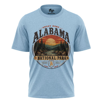 Alabama Wilderness Vintage Adventure Graphic Tee
