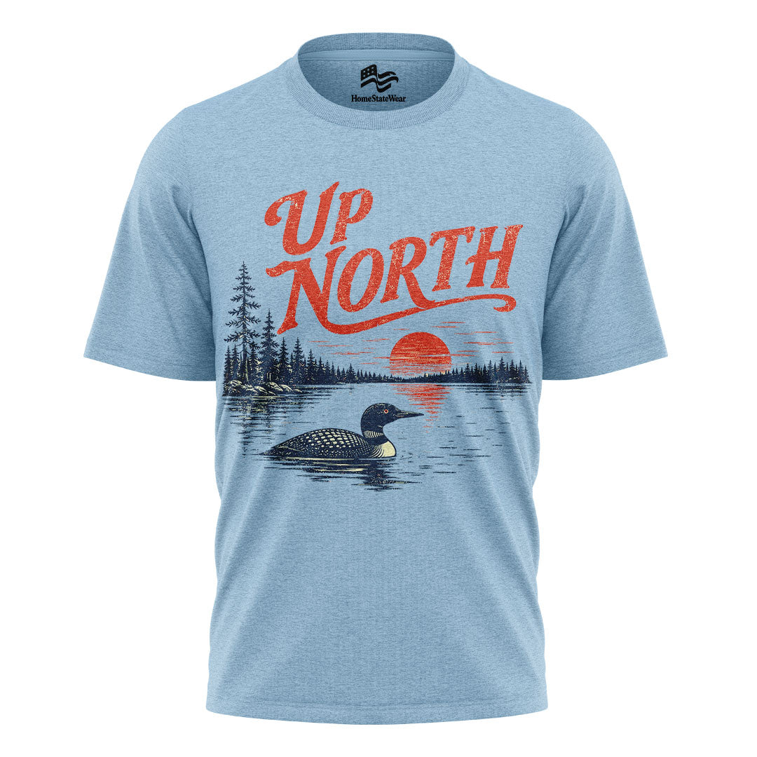 Up North Lake Life Tee | Vintage Cabin Vacation Shirt