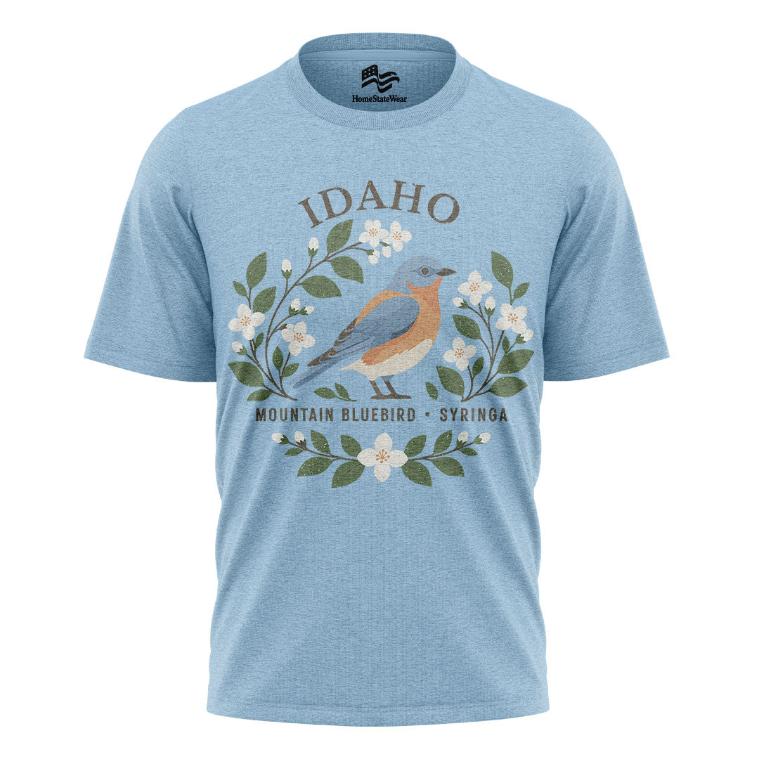 Idaho Bluebird & Syringa