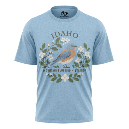 Idaho Bluebird & Syringa
