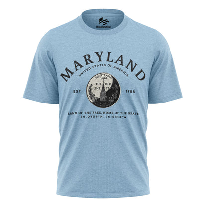 Maryland Quarter T-Shirt | Old Line State Gift Tee