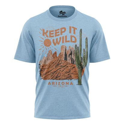Keep It Wild Desert Graphic Tee, Southwest Nature Lover Gift