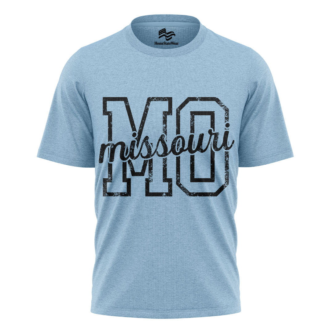 Retro Missouri T-Shirt, Comfort Colors Distressed Varsity