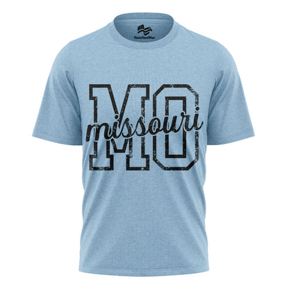 Retro Missouri T-Shirt, Comfort Colors Distressed Varsity