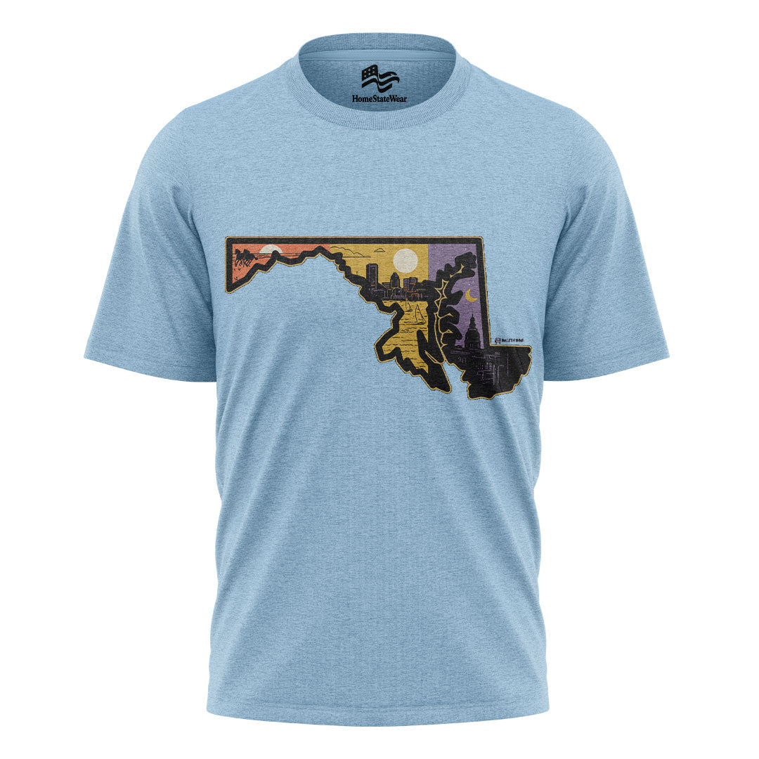 Layers of Maryland T-Shirt | Old Line State Graphic Tee