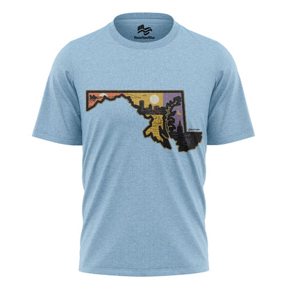 Layers of Maryland T-Shirt | Old Line State Graphic Tee