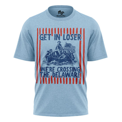 Funny Crossing the Delaware Tee | Patriotic 4th of July Shirt