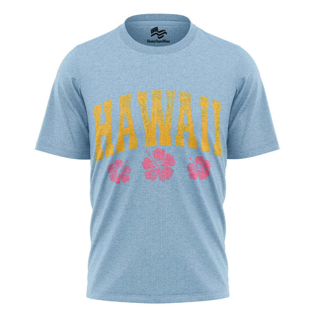 Hawaii Hibiscus Comfort Colors Aloha Summer Beach Shirt