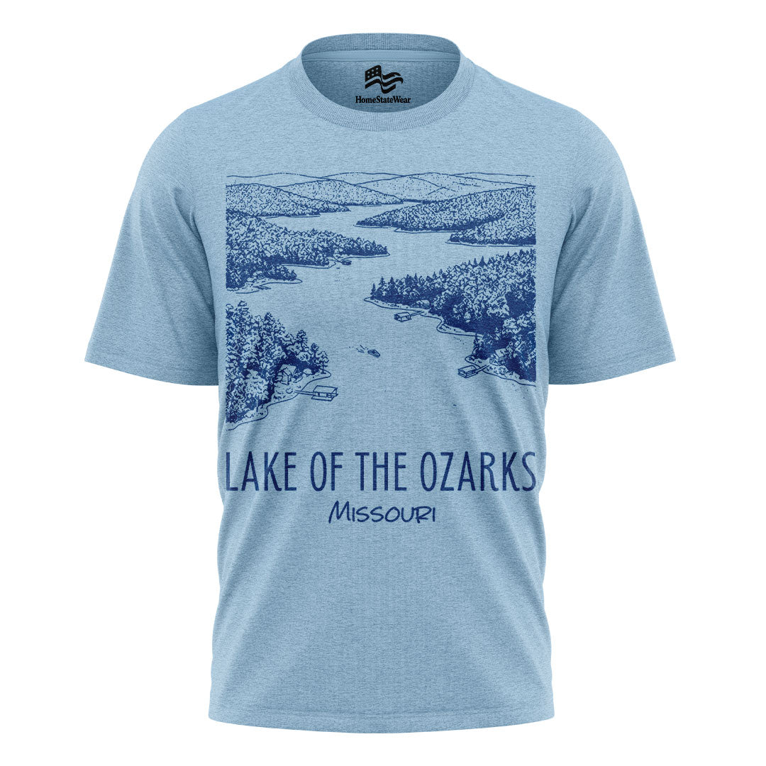 Lake of the Ozarks T-Shirt, Missouri Lake Graphic Tee