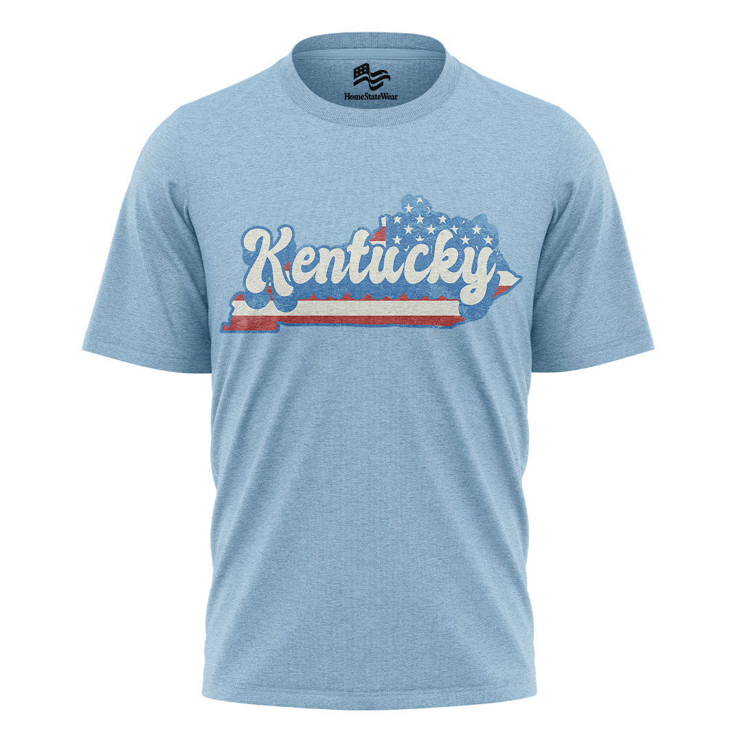 Kentucky Retro State Pride Tee | Bluegrass State Shirt