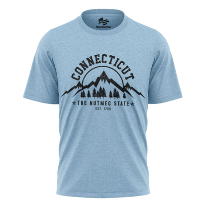 Connecticut Nutmeg State Tee | Vintage Mountain Forest Shirt